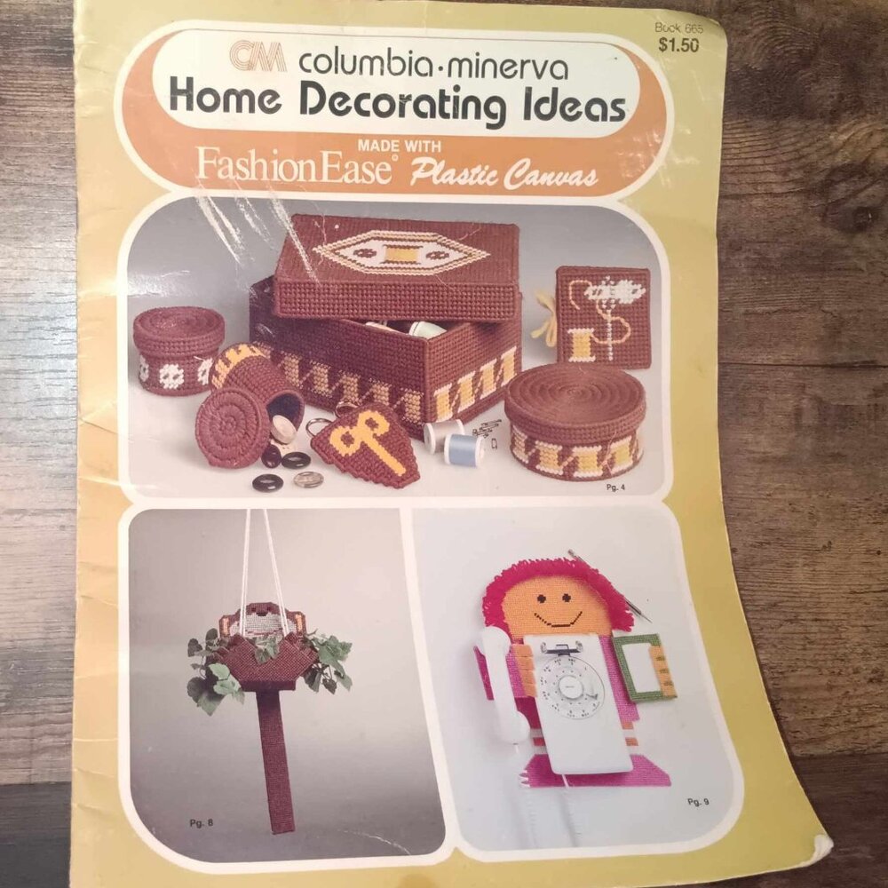 Fashion Ease Plastic Canvas Craft Book